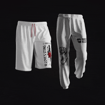 Shorts + Pants Kit - Animated 3D Model