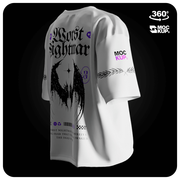 Animated Oversized T-Shirt