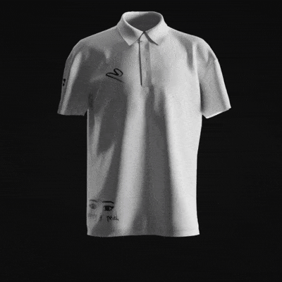 Animated Collared-Shirt