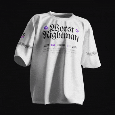 Animated Oversized T-Shirt