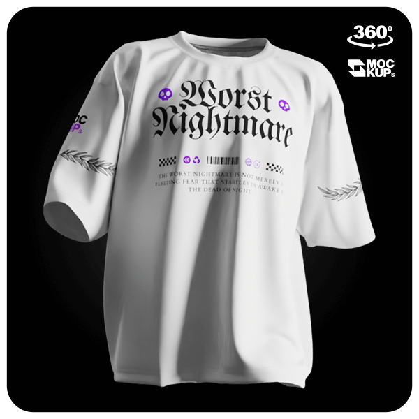 Animated Oversized T-Shirt